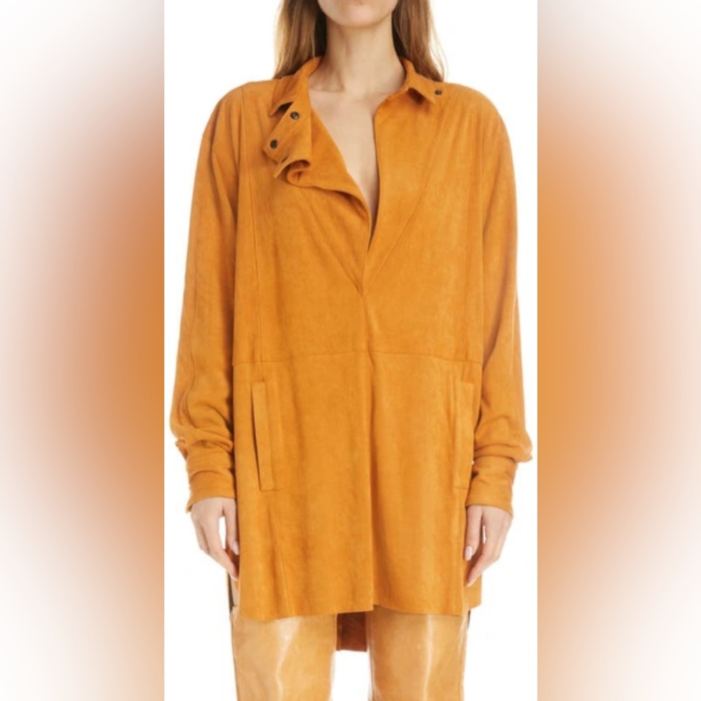 Isabel Marant Campinas Faux Suede Mini Dress Size 34